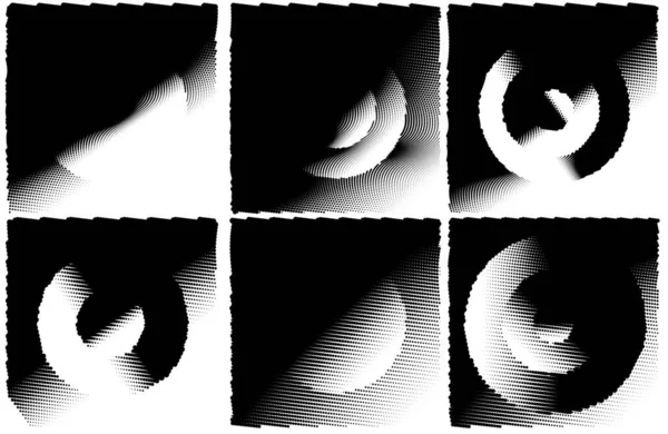 Abstracte Achtergrond Met Monochrome Textuur Zwart Wit Patroon — Stockvector