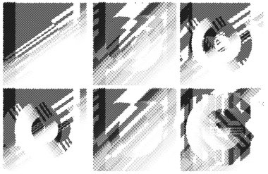 Geometrik desenli soyut arkaplan