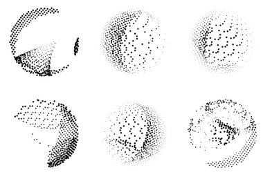Yarım tonlu noktalar. Soyut arkaplan. vektör illüstrasyonu.