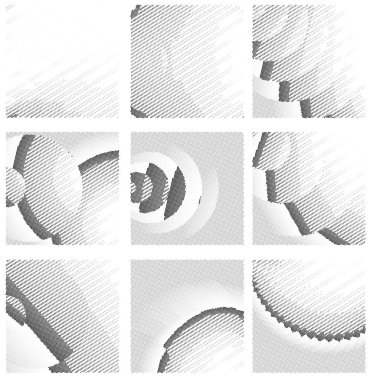 Yarım tonlu noktalar. vektör illüstrasyonu.