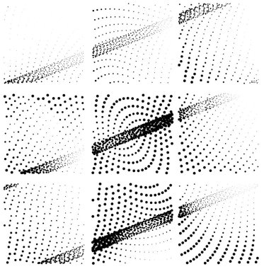 soyut yarım ton noktaları arkaplan