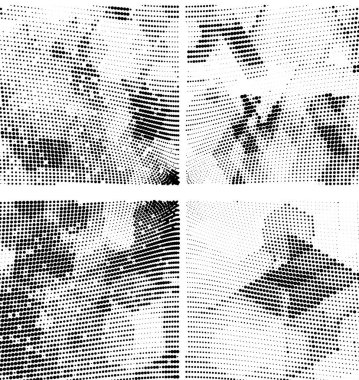 Noktalı yarım ton grunge arkaplanı