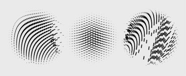 Soyut yarım tonlu noktalar arka plan. vektör illüstrasyonu.