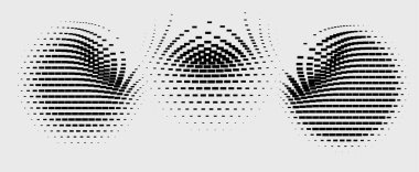 Yarım tonlu noktalar. Soyut arkaplan. vektör illüstrasyonu.