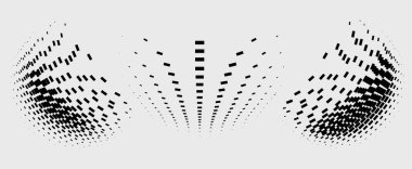 Yarım tonlu noktalar. Soyut arkaplan. vektör illüstrasyonu.