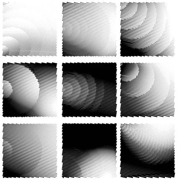 Abstract Background Halftone Dots — Stock Vector