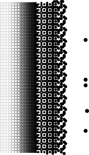 Abstrakcyjne Tło Faktura Monochromatyczna Czarno Biały Wzór Teksturowany — Wektor stockowy
