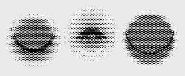 Yarım tonlu noktalar. vektör illüstrasyonu.