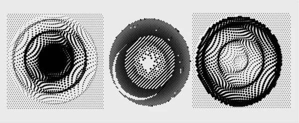 Yarım tonlu noktalı soyut bir arkaplan. vektör illüstrasyonu