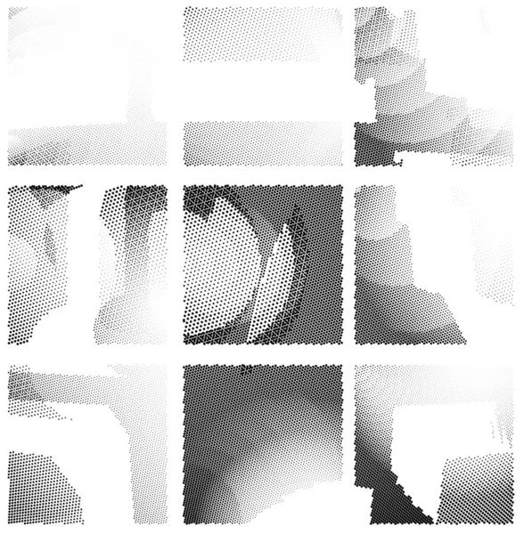 Texture Demi Teinte Illustration Vectorielle — Image vectorielle