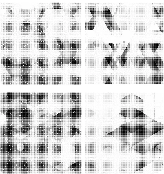 Motif Abstrait Points Demi Tons Illustration Vectorielle — Image vectorielle