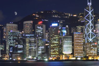 Hong kong manzarası.