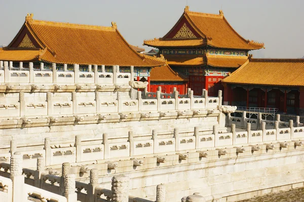 Hala tiren v zakázaném městě, Peking, Čína. — Stock fotografie