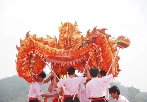 The parade of Xiahai City God in Taipei, Taiwan — Stock Photo, Image