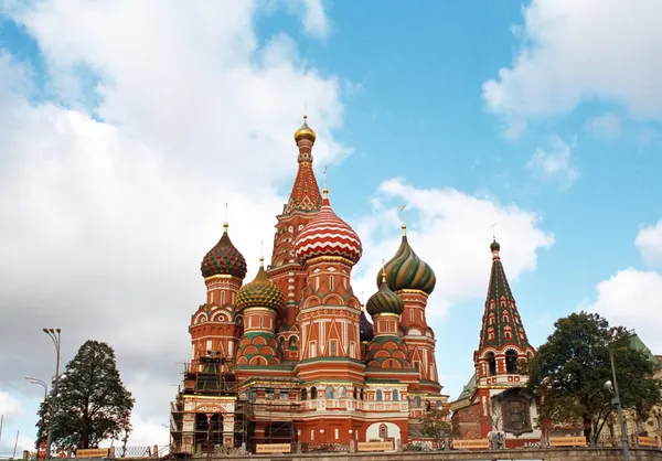 Cattedrale di St. Basilico sulla Piazza Rossa, Mosca — Foto Stock