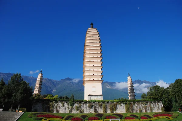 Three buddhist pagodas — Stock Photo, Image