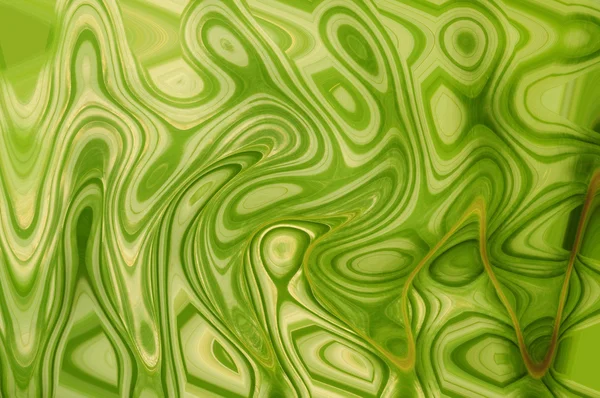A zöld víz hullámai és a varratmentes háttérben whirls — Stock Fotó
