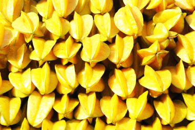 arka plan carambola meyve kazık