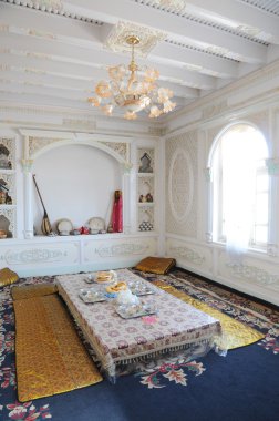 geleneksel lüks Arap evin içinde