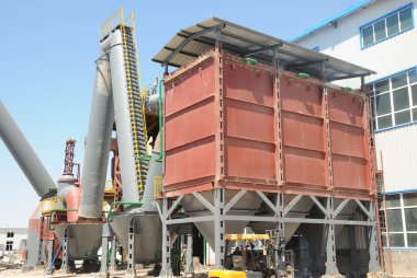 metal bakır cevheri üretim tesisi.