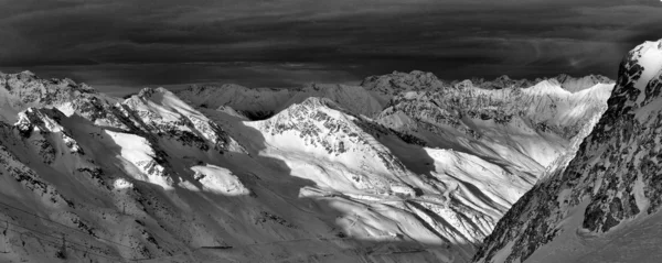 Panorama de los Alpes — Foto de Stock