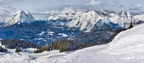 Panorama de los Alpes — Foto de Stock