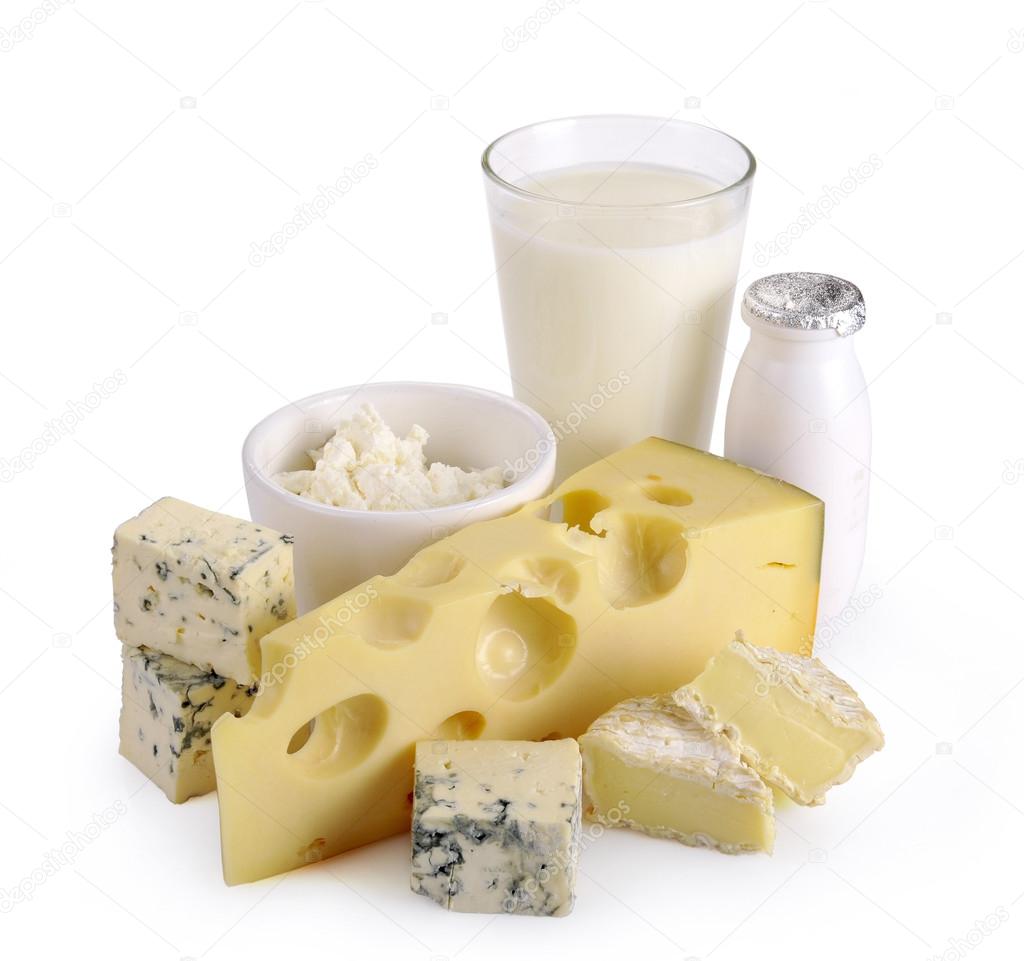 Milk cheese yogurt Stock Photo by ©sergioz 22411739
