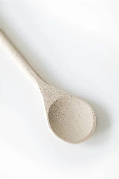 Wooden Spoon Close Minimalistic Concept — Foto Stock