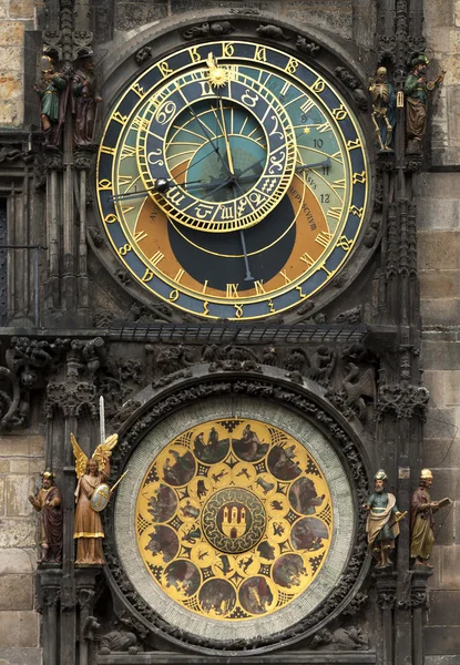 Praga relógio — Fotografia de Stock