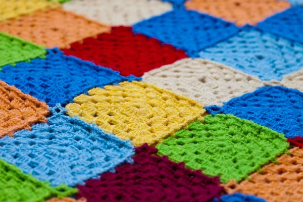 Tapis crocheté . — Photo