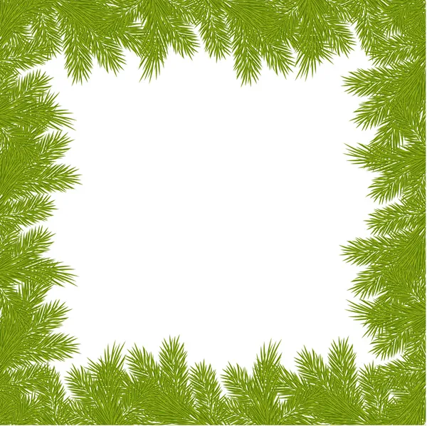 Kerstmis frame — Stockvector