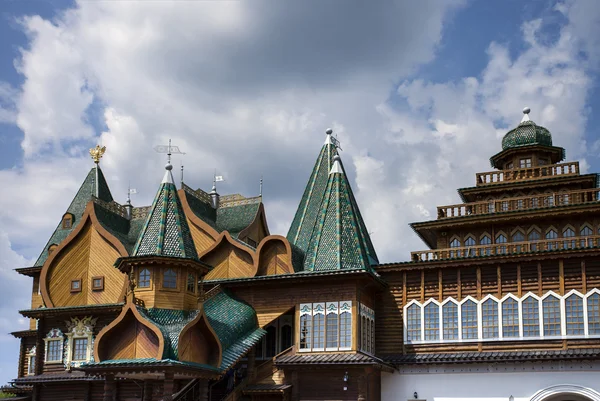 Wooden palace of tsar Aleksey Mikhailovich — Stock Photo, Image