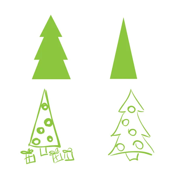 Árvore Natal — Vetor de Stock