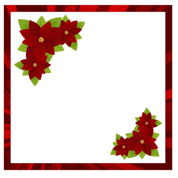 Christmas frame — Stock Vector