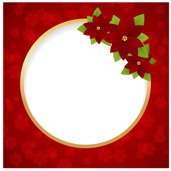 Christmas frame — Stock Vector