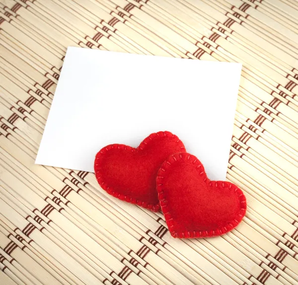 Red hearts — Stock Photo, Image