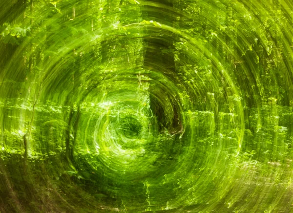 Абстрактное зелёное движение . — стоковое фото