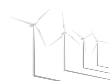 Wind-generators clipart