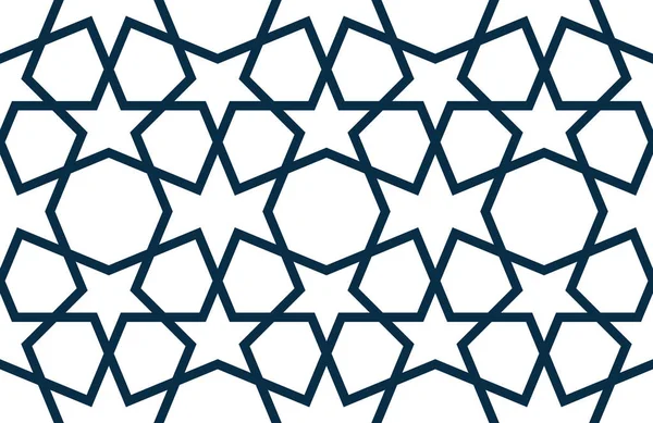 Περσικό γεωμετρικό σχέδιο μωσαϊκού για κάρτα Ramadan — Διανυσματικό Αρχείο