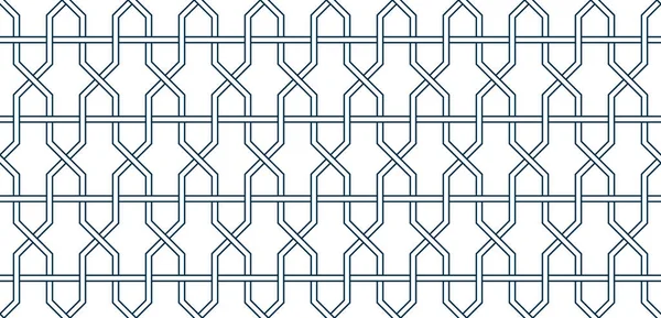 Perzsa geometriai mozaik minta a Ramadan kártyához — Stock Vector