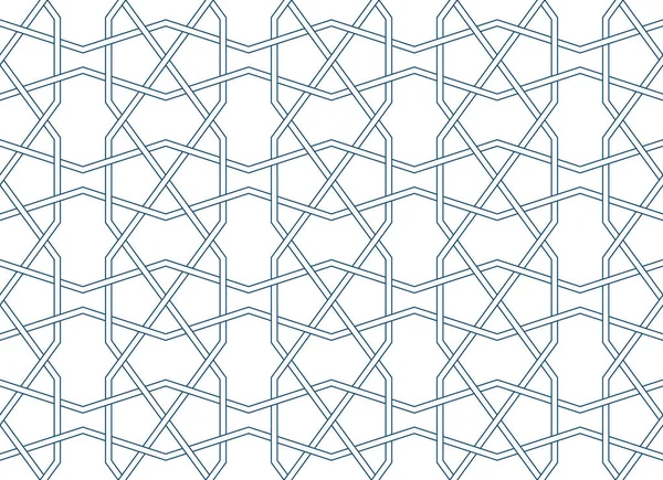 Patrón de mosaico geométrico persa para tarjeta Ramadán — Archivo Imágenes Vectoriales