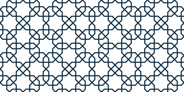 Persische geometrische Mosaikmuster für Ramadan-Karte — Stockvektor
