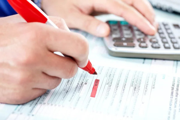 Businessman in the office — Stock Photo, Image