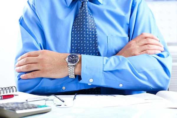 The businessman at office — Stock Photo, Image