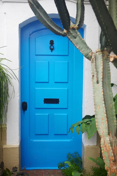 Blue doors — Stock Photo, Image