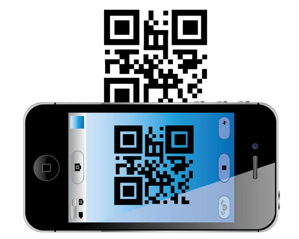 QR-Code — Stockvektor