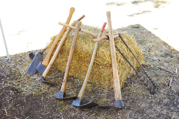 Tool kit. Hay — Stock Photo, Image