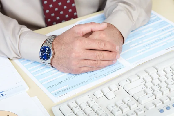 El hombre de negocios. Descanso — Foto de Stock