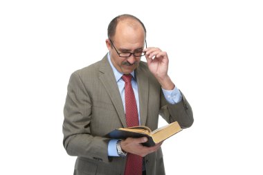 kitap ile işadamı