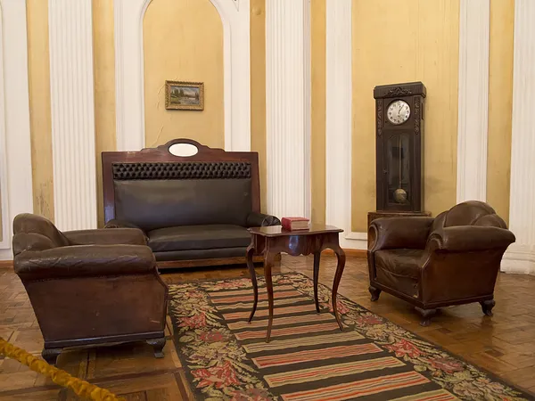 19th Century vintage interior with furniture — Stock Photo, Image